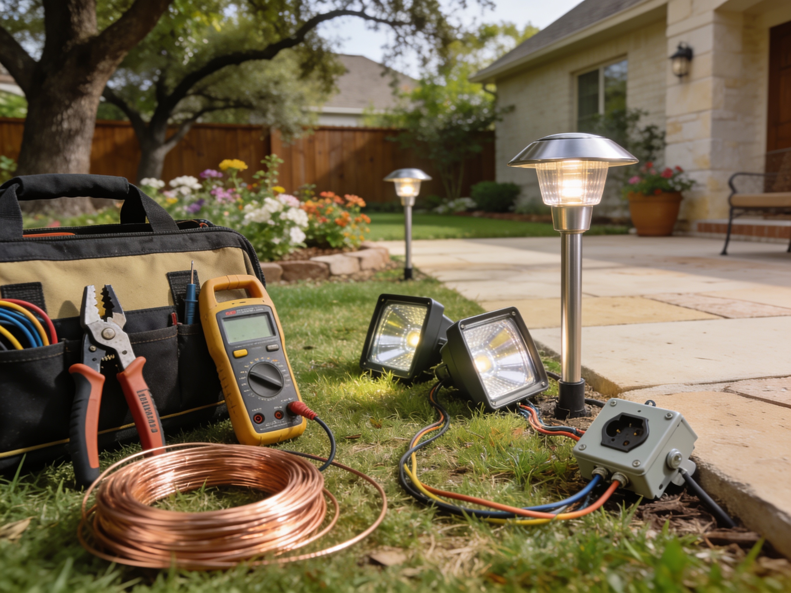 Cost Factors for Adding Outdoor Lighting Circuits in Southlake Yards
