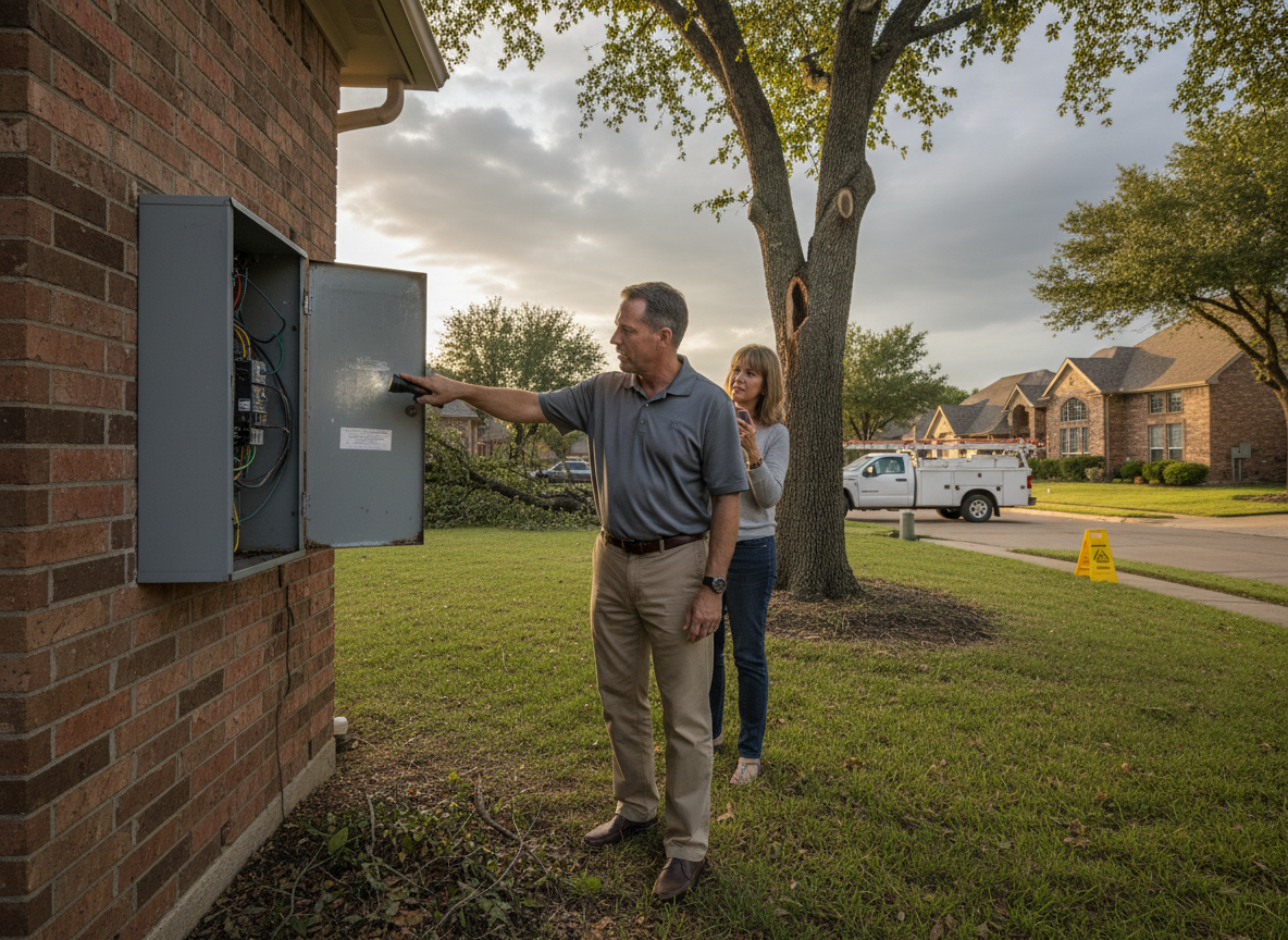 What Southlake Homeowners Should Inspect After a Thunderstorm