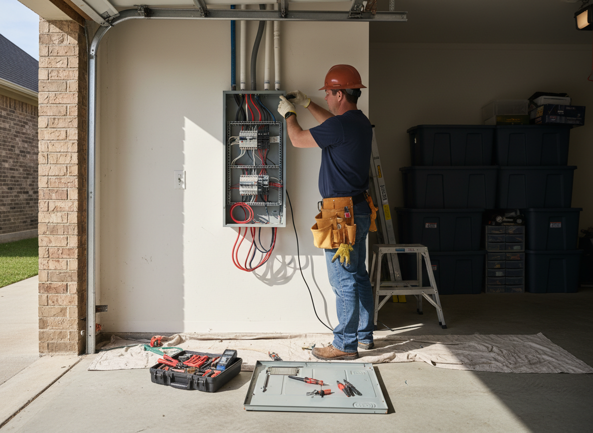 Electrical Panel Upgrade in Southlake