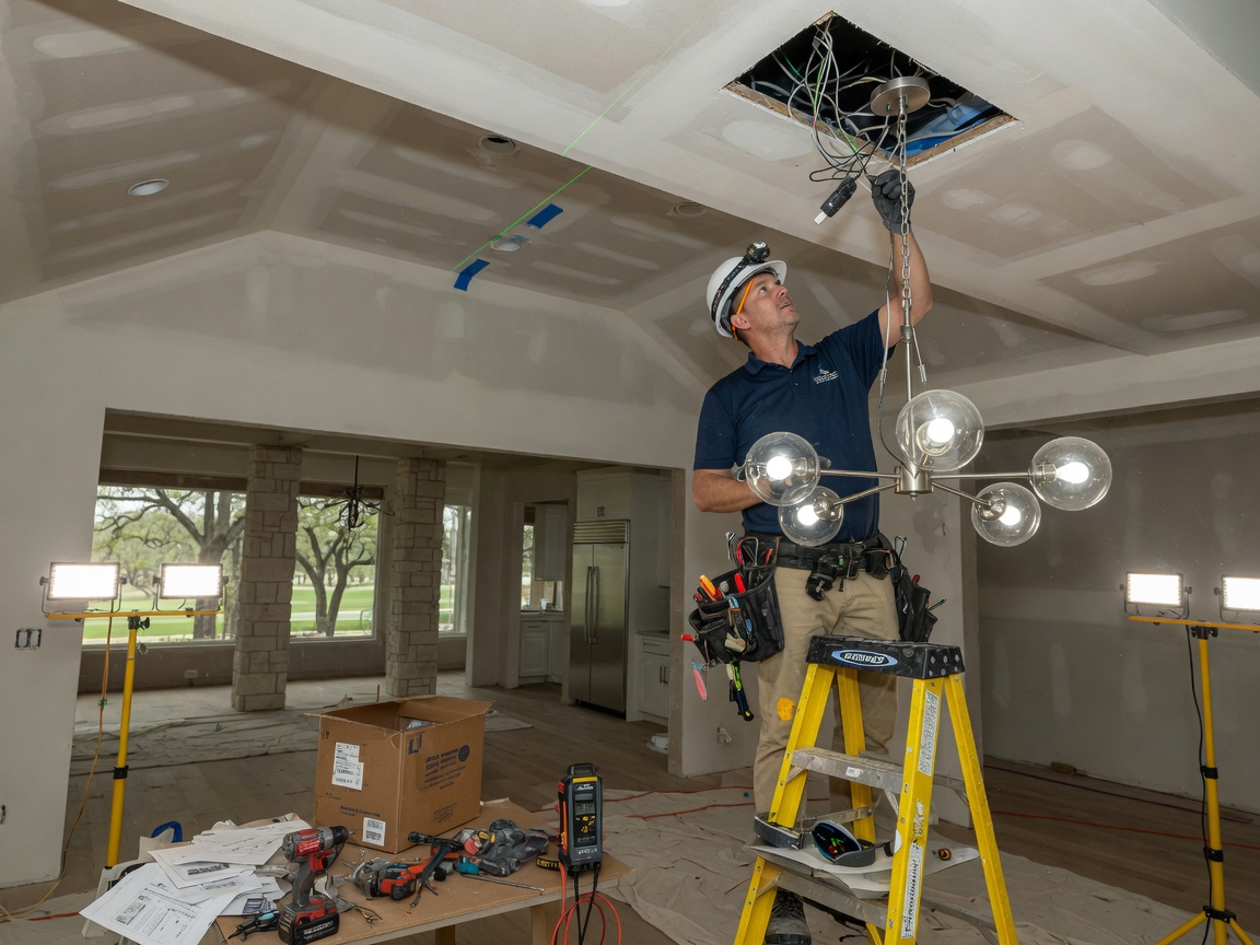Lighting Fixture Installation in Southlake